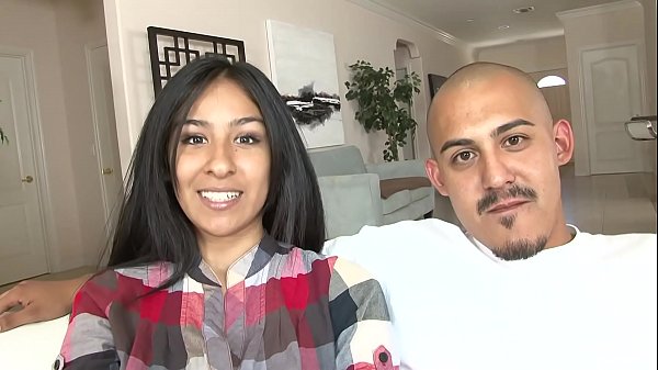 Cindy Reyes gets her Latina pussy stretched out by a big cock in homemade hardcore sex