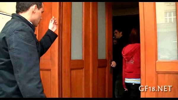 Euro teen gets fucked by big cock