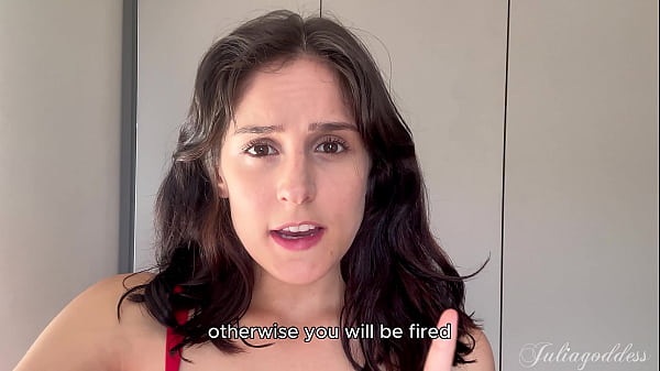 Julia Goddess and Stud Sebastian's Brazilian Boss Orders Blowjob and Anal Sex