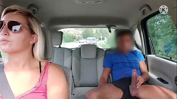Crazy customer exposes big cock in my taxi