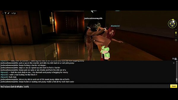 Cici Shower in 3d imvu animation