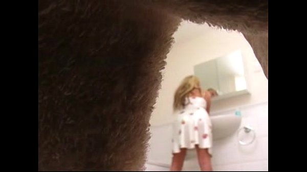 Young girls caught showering at night voyeur