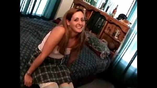 Blonde Kristy loves creampie in bed
