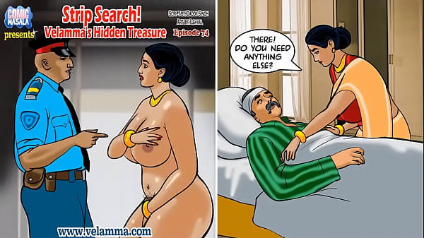 Savita Bhabhi in Velamma episode 74 strip search