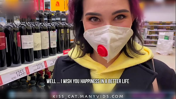 Kisscat picks up teen in Walmart for public bathroom blowjob