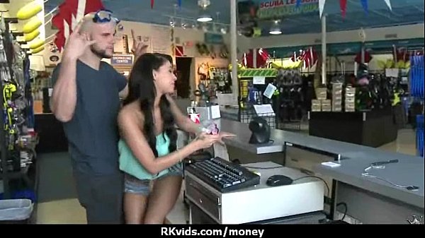 Teen girl sucks and fucks for money with Medapascal