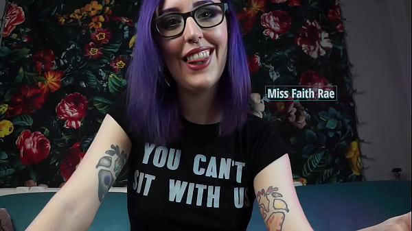 Miss Faith Rae humiliates skinny slave with cbt task