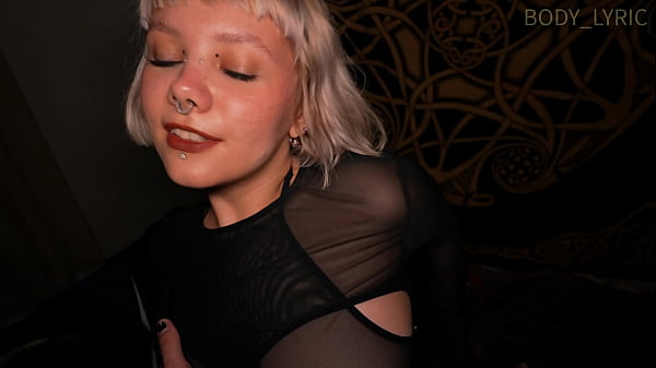 Teen girl in sexy lingerie begs for big cock
