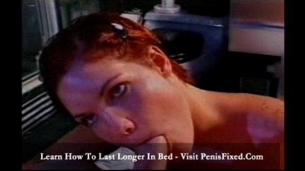Georgia redhead Silby blows load in gangbang gangbang scene