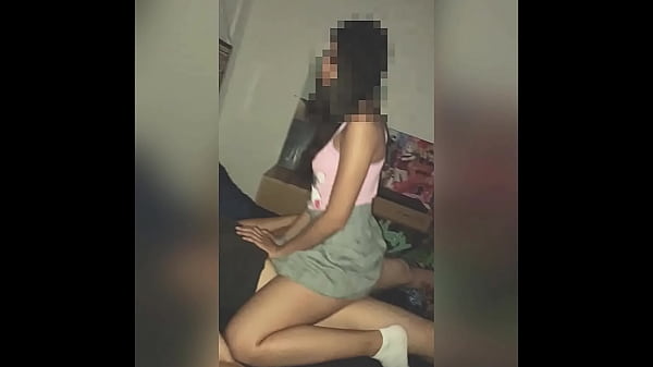 Skinny latina teen fucking with natural tits
