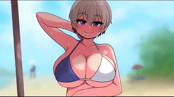 Blonde Anime Mylf gives blowjob