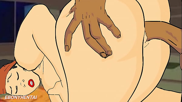Sableporntoons ebony girl gets fucked by long black dick in uncensored hentai