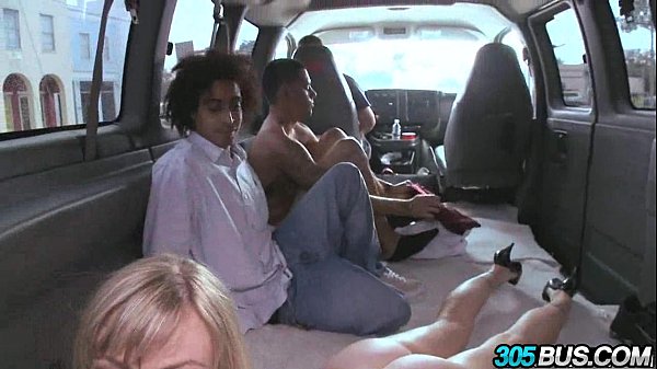 Adrianna Nicole takes control of a 18-year-old blonde teen in a real amateur blowjob scene