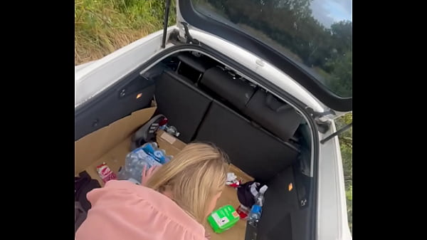 Step son fucks young step mom in public with Arydeb and DaleneDeb