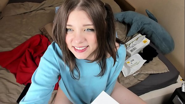 Katya Letova young teen solo masturbation with dildo and vibrator
