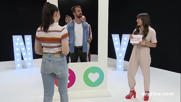 Sidemen and Brunette Girl's Tinder Dating Game in Real Life with Big Cock and Blowjob