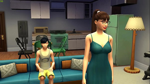 Stepmom catches stepson and joins in for first time