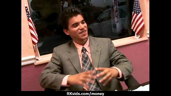 Teen girl fucks for rent money with Medapascal