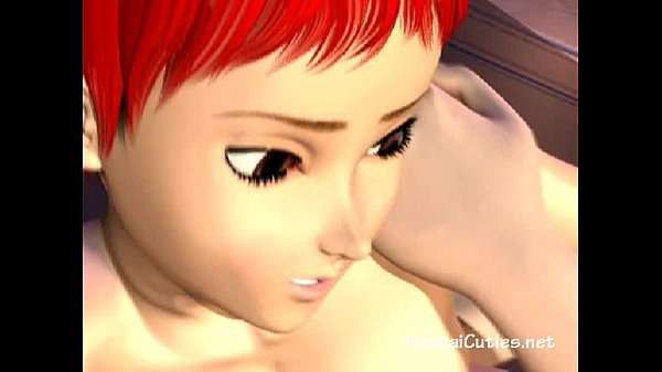Anime girl with big boobs gets hardcore ass fucking