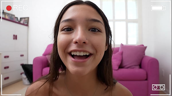 Stepdad fucks brunette teen stepdaughter missionary