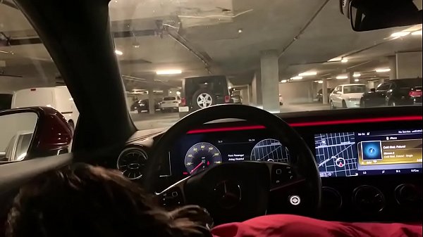 Genevieve Sinn sucks cock in public POV