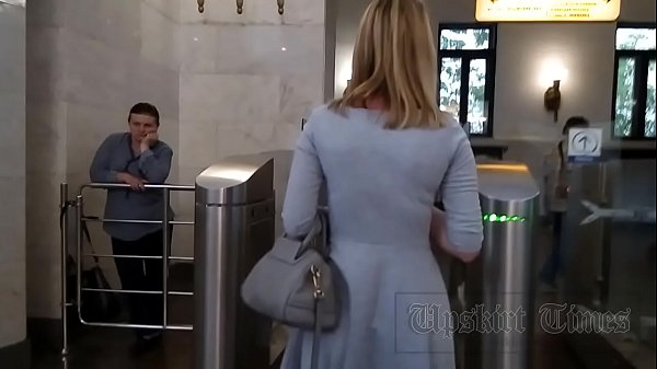 Hidden Zone amateur girl caught upskirt in public