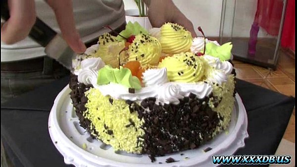 asian brunette teen blowjob birthday surprise