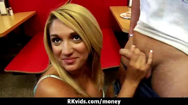 Teen pays rent with sexy sex money deal