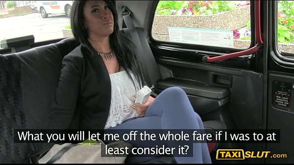 Hannah amateur blowjob cumshot in taxi after getting paid