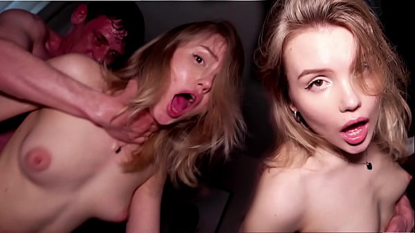 Milka and Indigosin get rough and wild in a taboo college threesome on the first day of school