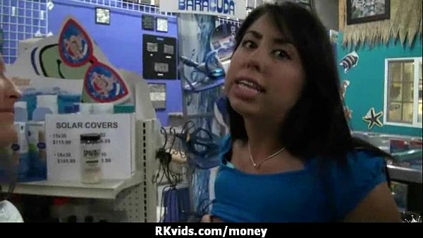 Teen girl pays rent with sexy blowjob and sex