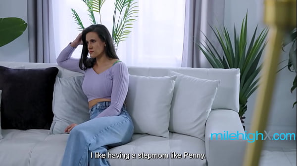 Penny Barber and Leana Lovings Petite Step Mom Lesbian Squirt Scene